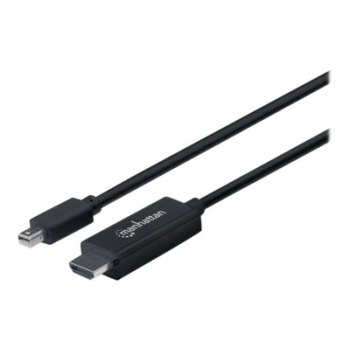 Manhattan 153232 - 1,8 m - Mini DisplayPort - HDMI tipo A (Standard) - Maschio - Maschio - Dritto