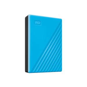 WD My Passport WDBPKJ0040BBL - Festplatte - verschlüsselt - 4 TB - extern (tragbar)