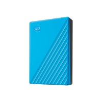 WD My Passport WDBPKJ0040BBL - Festplatte - verschlüsselt - 4 TB - extern (tragbar)