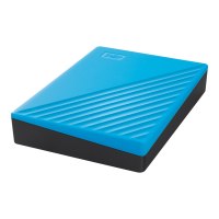 WD My Passport WDBPKJ0040BBL - Festplatte - verschlüsselt - 4 TB - extern (tragbar)