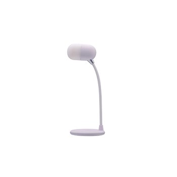 TerraTec Charge AIR Light & Sound - White - Universal - 1 bulb(s) - LED - 420 lm - 5 V