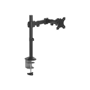 Fellowes Reflex Single Monitor Arm - Befestigungskit - einstellbarer Arm - für Monitor - Metall - Schwarz, RAL 9017 - Bildschirmgröße: up to 81.28 cm (bis zu 32 Zoll)