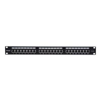 Intellinet 720854 - IEEE 802.3,IEEE 802.3ab,IEEE 802.3u - Gigabit Ethernet - Cat6a - F/UTP (FTP) - Nero - Montaggio a rack