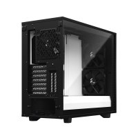 Fractal Design Define 7 - Tempered Glass Edition - Tower - E-ATX - Seitenteil mit Fenster (gehärtetes Glas) - keine Spannungsversorgung (ATX) - Schwarz, weiß - USB/Audio