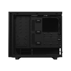 Fractal Design Define 7 - Midi Tower - PC - Alluminio - Acciaio - Nero - ATX - micro ATX - Micro-ITX - 18,5 cm