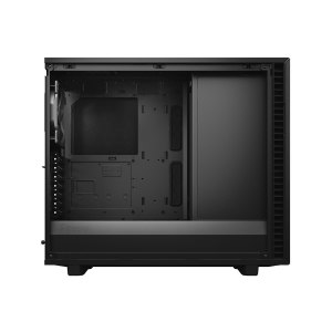 Fractal Design Define 7 - Tempered Glass Edition - Tower - Erweitertes ATX - Seitenteil mit Fenster (gehärtetes Glas) - keine Spannungsversorgung (ATX) - Schwarz - USB/Audio