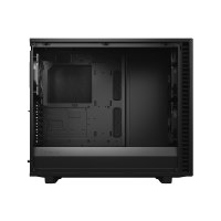 Fractal Design Define 7 - Tempered Glass Edition - Tower - Erweitertes ATX - Seitenteil mit Fenster (gehärtetes Glas) - keine Spannungsversorgung (ATX) - Schwarz - USB/Audio