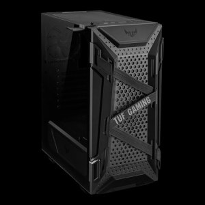 ASUS TUF Gaming GT301 - Midi Tower - PC - Nero - ATX - micro ATX - Mini-ATX - Acrilonitrile butadiene stirene (ABS) - Acciaio - Vetro temperato - 16 cm