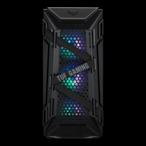 ASUS TUF Gaming GT301 - Tower - ATX - Seitenteil mit Fenster (gehärtetes Glas) - Schwarz - USB/Audio