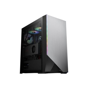 Thermaltake H550 TG ARGB - Tempered Glass ARGB Edition - Tower - Seitenteil mit Fenster (gehärtetes Glas) - keine Spannungsversorgung (PS/2) - Schwarz - USB/Audio