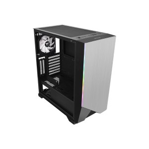 Thermaltake H550 TG ARGB - Tempered Glass ARGB Edition - Tower - Seitenteil mit Fenster (gehärtetes Glas) - keine Spannungsversorgung (PS/2) - Schwarz - USB/Audio