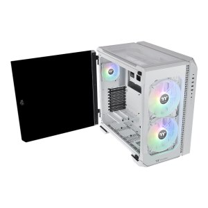 Thermaltake View 51 TG ARGB Snow - Midi Tower - PC - Acciaio - Bianco - ATX - EATX - micro ATX - Mini-ITX - Giocare