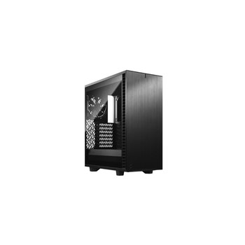 Fractal Design Define 7 Compact Light Tempered Glass - Tower - ATX - Seitenteil mit Fenster (gehärtetes Glas) - keine Spannungsversorgung (ATX) - Schwarz - USB/Audio