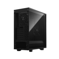 Fractal Design Define 7 Compact Light Tempered Glass - Tower - ATX - Seitenteil mit Fenster (gehärtetes Glas) - keine Spannungsversorgung (ATX) - Schwarz - USB/Audio