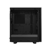 Fractal Design Define 7 Compact Light Tempered Glass - Tower - ATX - Seitenteil mit Fenster (gehärtetes Glas) - keine Spannungsversorgung (ATX) - Schwarz - USB/Audio