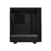 Fractal Design Define 7 Compact Light Tempered Glass - Tower - ATX - Seitenteil mit Fenster (gehärtetes Glas) - keine Spannungsversorgung (ATX) - Schwarz - USB/Audio