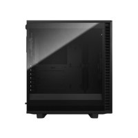 Fractal Design Define 7 Compact Light Tempered Glass - Tower - ATX - Seitenteil mit Fenster (gehärtetes Glas) - keine Spannungsversorgung (ATX) - Schwarz - USB/Audio