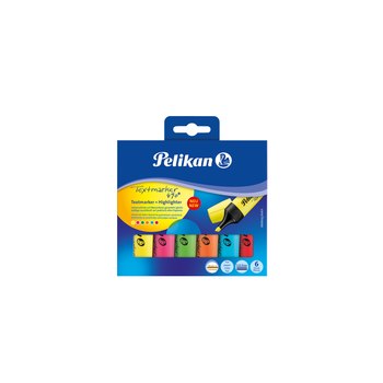 Pelikan Textmarker 490 - 6 pc(s) - Multicolor - Multi - Water-based ink - Box