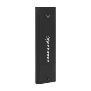 Manhattan 130530 - Alloggiamento SSD - M.2 - M.2 - 10 Gbit/s - Collegamento del dispositivo USB - Nero