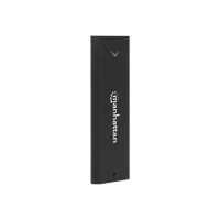 Manhattan 130530 - Alloggiamento SSD - M.2 - M.2 - 10 Gbit/s - Collegamento del dispositivo USB - Nero