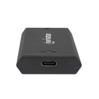 Manhattan 130530 - Alloggiamento SSD - M.2 - M.2 - 10 Gbit/s - Collegamento del dispositivo USB - Nero