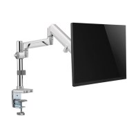 LogiLink Befestigungskit - einstellbarer Arm - für LCD-Display / Curved LCD-Display - Kunststoff, Aluminium, Stahl - Bildschirmgröße: 43.2-81.3 cm (17"-32")