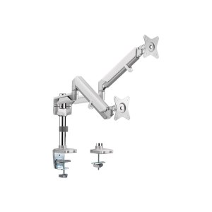 LogiLink Befestigungskit - einstellbarer Arm - Kunststoff, Aluminium, Stahl - Bildschirmgröße: 43.2-81.3 cm (17"-32")