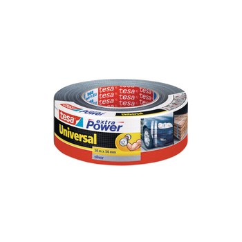 Tesa extra Power Universal - Kraft-Klebeband - 50 mm x 50 m - Karton - Grau