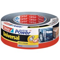 Tesa extra Power Universal - Kraft-Klebeband - 50 mm x 50 m - Karton - Grau