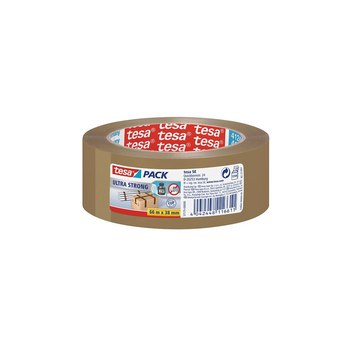 Tesa 57175-00000 - Fiberglass mesh joint tape - Brown - 66 m - 38 mm - Shrink wrapped - 1 pc(s)