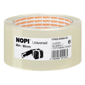 Tesa Nopi Universal 66m 50mm transparent