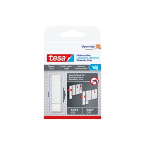 Tesa 77771 - Indoor - Universal hook - White - Adhesive...