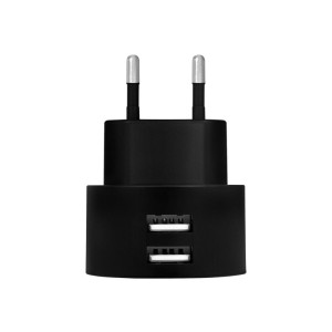 LogiLink 2-Port USB Wall Charger - Netzteil - 10.5 Watt - 2.1 A - 2 Ausgabeanschlussstellen (USB)