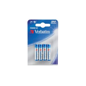 Verbatim - Batterie 4 x AAA - Alkalisch