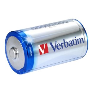 Verbatim Batterie alcaline D - Batteria monouso - Alcalino - 1,5 V - 2 pezzo(i) - Multicolore - 34,2 mm