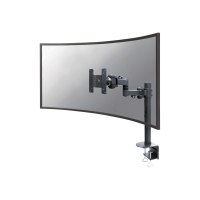 Neomounts by Newstar Supporto da scrivania per monitor curvi - Morsa - 20 kg - 25,4 cm (10") - 124,5 cm (49") - 100 x 100 mm - Nero