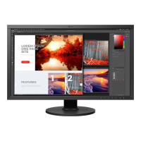 EIZO ColorEdge cs2740 - LED-Monitor - 68.6 cm (27") (26.9" sichtbar) - 3840 x 2160 4K @ 61 Hz - IPS - 350 cd/m² - 1000:1 - 10 ms - HDMI, DisplayPort, USB-C - Schwarz