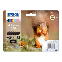 Epson Squirrel Multipack 6-colours 378 Claria Photo HD Ink - Standard Yield - Pigment-based ink - 5.5 ml - 4.1 ml - 6 pc(s) - Multi pack
