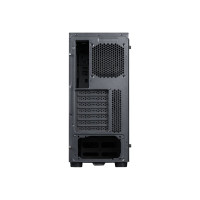 Chieftec Gamer Series Hawk - Tower - ATX - Seitenteil mit Fenster (gehärtetes Glas) - keine Spannungsversorgung (ATX) - Schwarz - USB/Audio