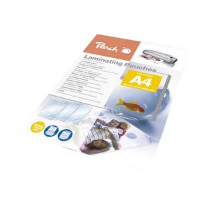 Peach 25-pack - glossy laminating pouches