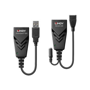 Lindy USB 2.0 Cat.5 Extender - Transmitter and receiver