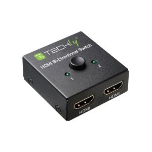 Techly Video/audio switch - 2 x HDMI