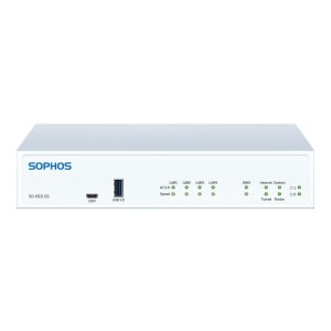 Sophos SD-RED 20 - 250 Mbit/s - IEEE 802.3,IEEE 802.3ab,IEEE 802.3u - 10,100,1000 Mbit/s - 256-bit AES - Cablato - Bianco