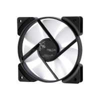 Fractal Design Prisma AL-12 - Gehäuselüfter - 120 mm - Schwarz, Weiß, halb transparent (Packung mit 3)