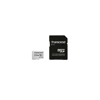 Transcend 300S - Flash memory card (adapter included)