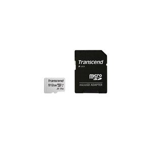 Transcend 300S - Flash-Speicherkarte (Adapter inbegriffen)