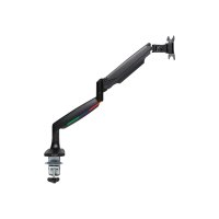 Kensington SmartFit One-Touch Height Adjustable Single Monitor Arm - Befestigungskit - einstellbarer Arm - für Monitor - Kunststoff, Aluminium, Stahl - Bildschirmgröße: 33-81.3 cm (13"-32")