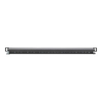 Intellinet Patch Panel, Cat6a, FTP, 24-Port, 19", 0.5U, Shielded, 90° Top-Entry Punch Down Blocks, Black