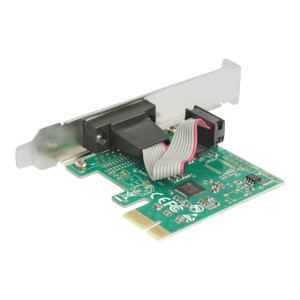 DeLock PCI Express Card to 1 x Serial RS-232 - Serieller Adapter - PCIe 2.0 Low-Profile - RS-232 x 1