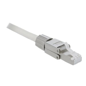 Delock 86476 - RJ-45 - Grigio - Cat6a - U/FTP (STP) -...